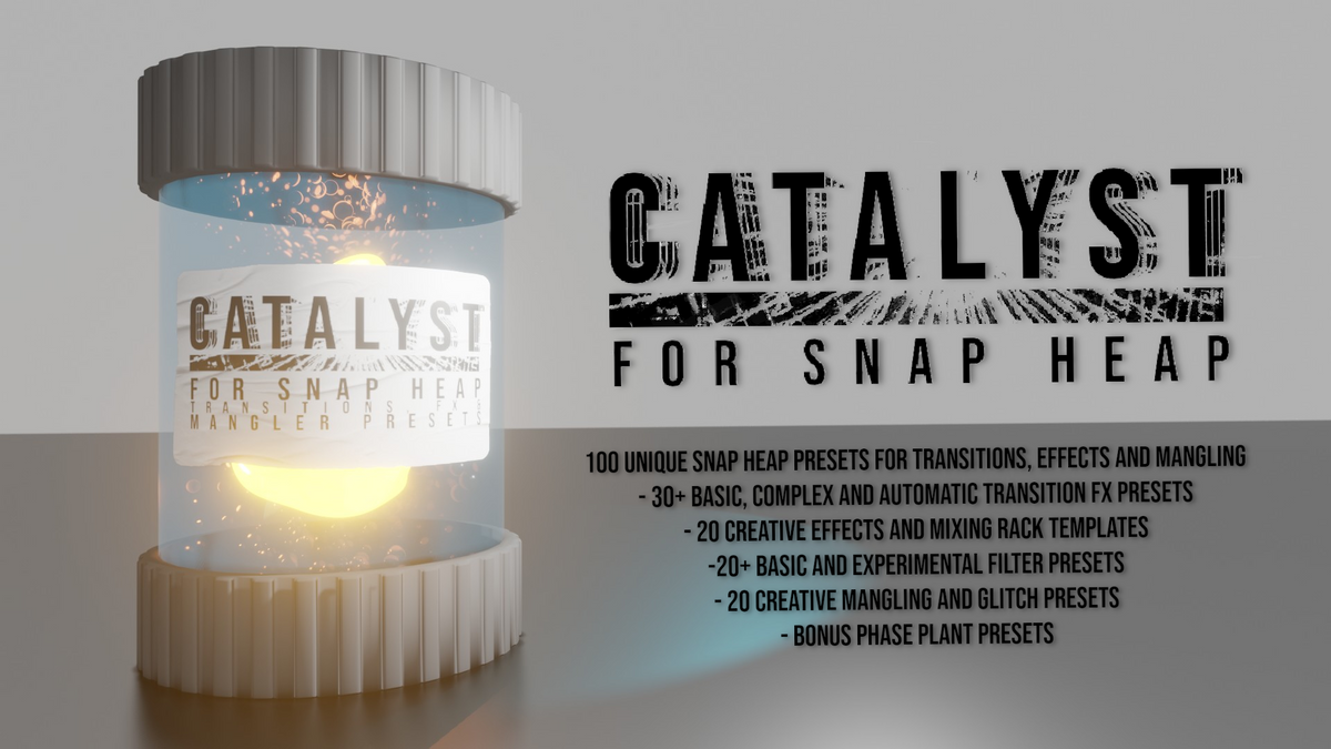 Catalyst Transitions, Creative FX and Mangling Preset Pack for Snap