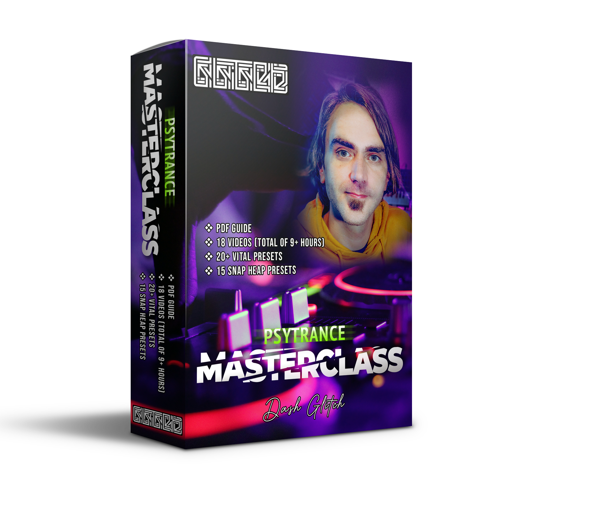 Dash Glitch Psytrance Production Masterclass (Edition 2021 for Cubase)
